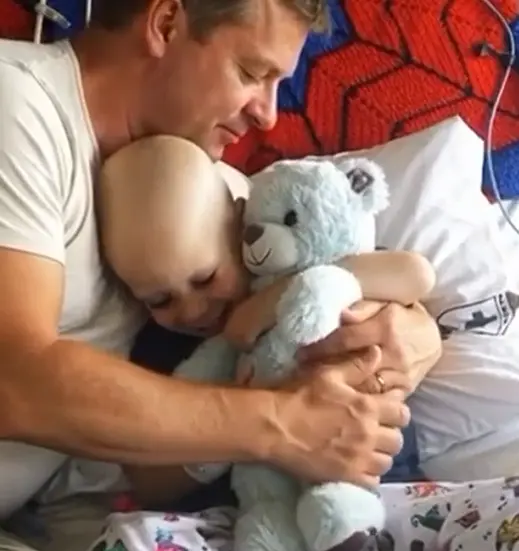 Maria Alice em acompanhamento no hospital